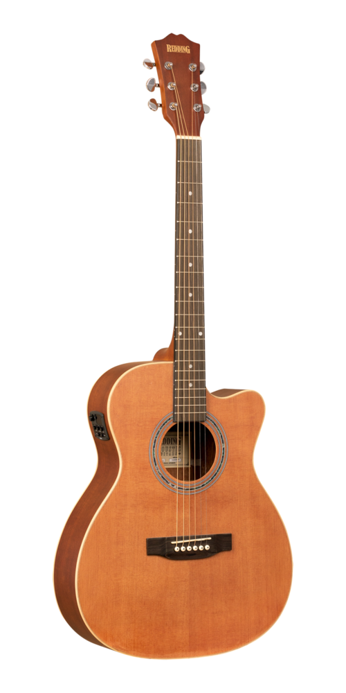 000 electric/acoustic with Venetian cutaway Guitar. Cedar top. right