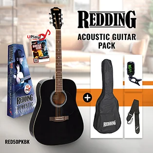Acoustic Guitar Pack - Black
