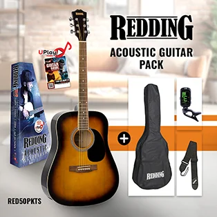 Acoustic Guitar Pack - Tobacco Sunburst