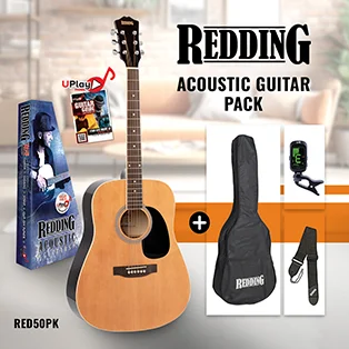 Acoustic Guitar Pack - Natural